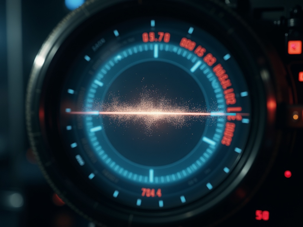 Scene: spectrometer dust plume visualization
